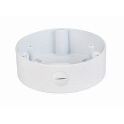 Speco Technologies CVCJBDW Small Round Junction Box (White)